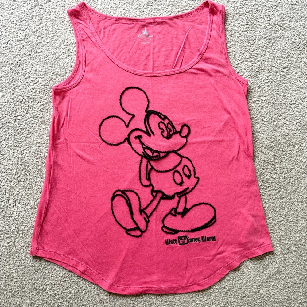 Disney Parks Tank with Embroidered Mickey Mouse